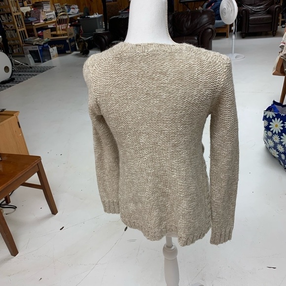 MADEWELL Firelight marled pullover sweater XS 10.5 in side slit wool blend - Picture 2 of 9